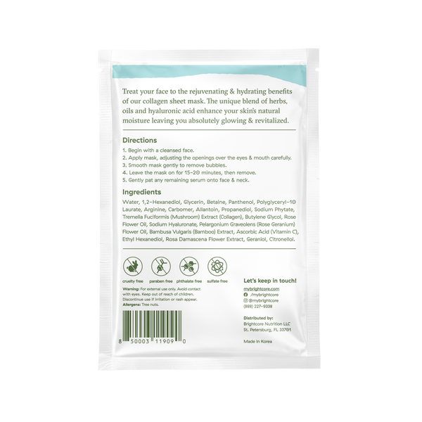 Collagen Sheet Mask