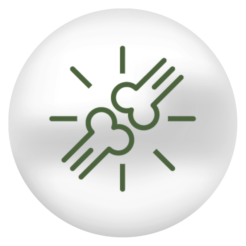 Lubricates joints icon